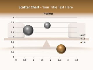 Risk Seesaw Price PowerPoint Template