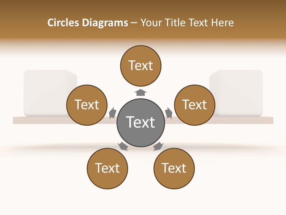 Risk Seesaw Price PowerPoint Template