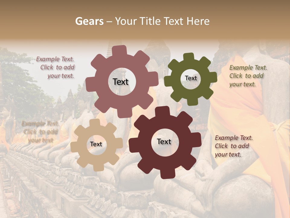 Creative Decorative Illustration PowerPoint Template