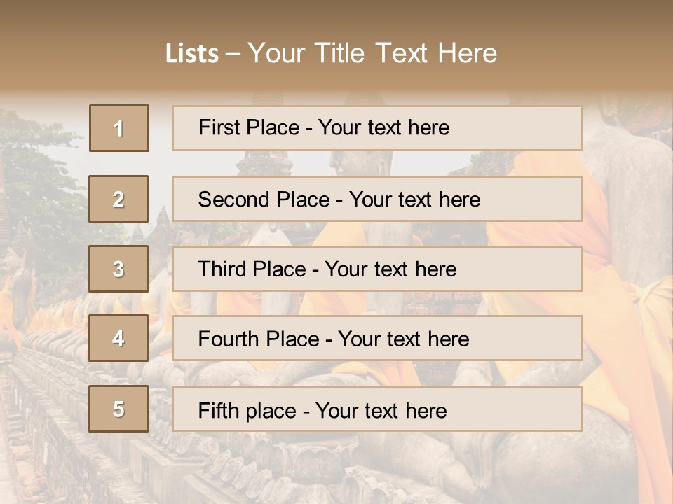 Creative Decorative Illustration PowerPoint Template