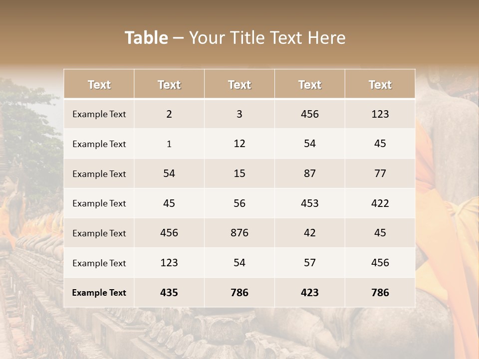 Creative Decorative Illustration PowerPoint Template