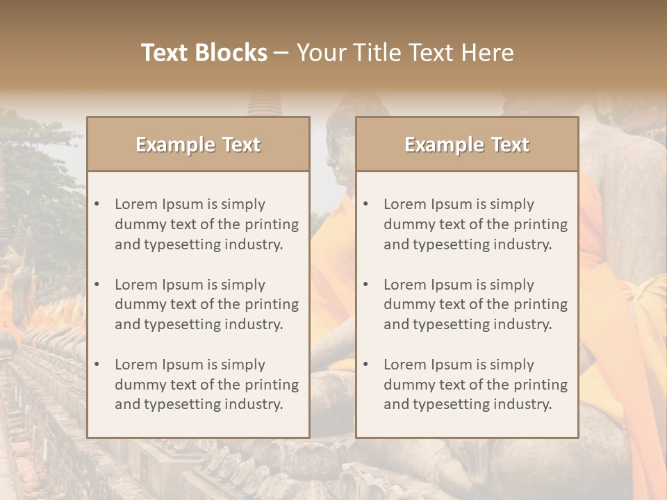 Creative Decorative Illustration PowerPoint Template