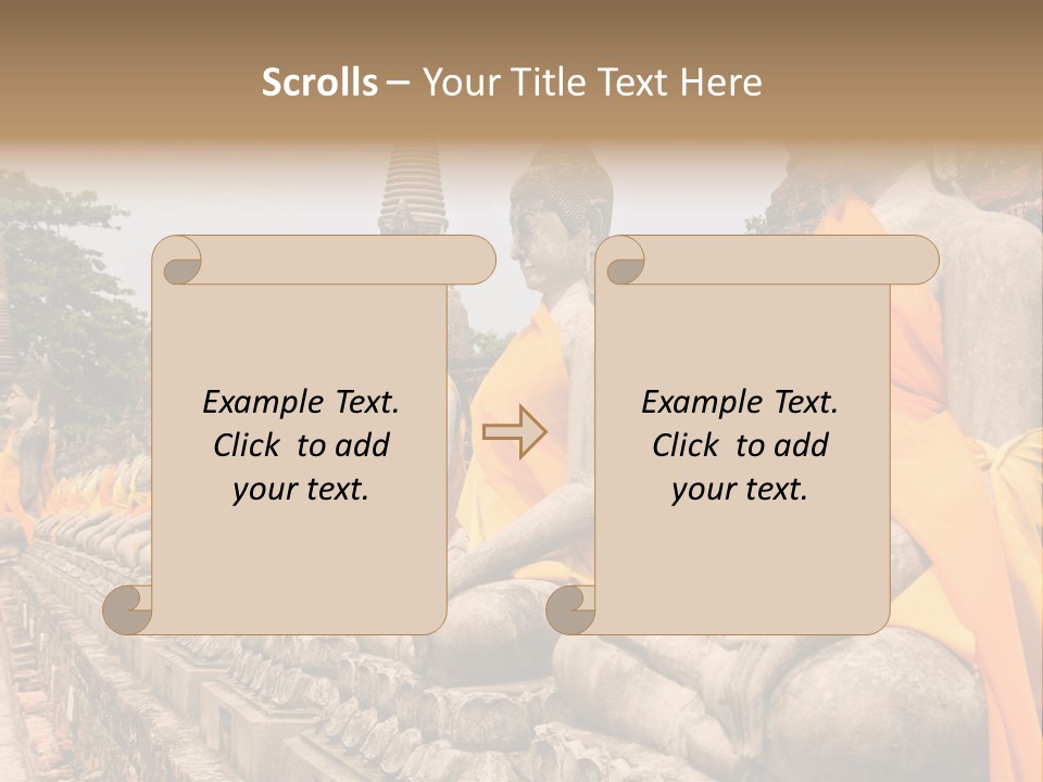 Creative Decorative Illustration PowerPoint Template