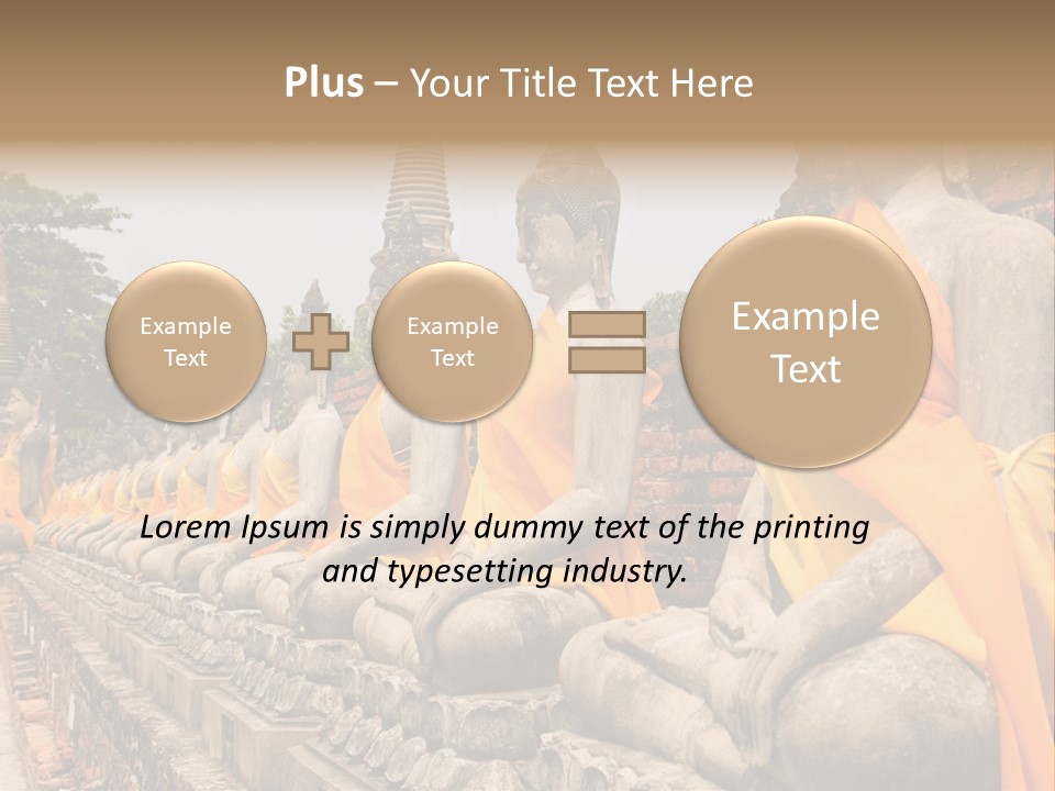 Creative Decorative Illustration PowerPoint Template