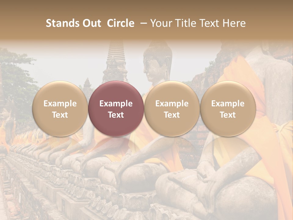 Creative Decorative Illustration PowerPoint Template