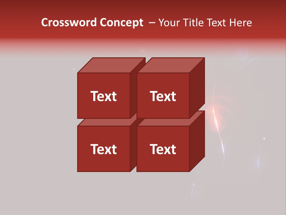 Graphic Pattern Treasure PowerPoint Template