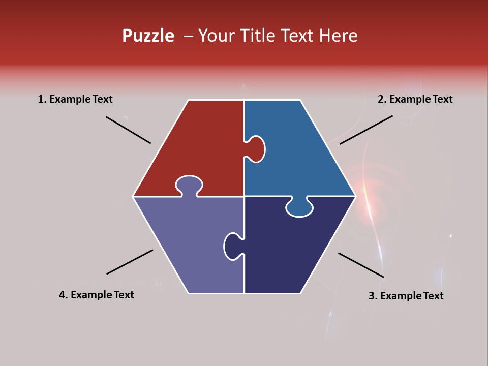 Graphic Pattern Treasure PowerPoint Template