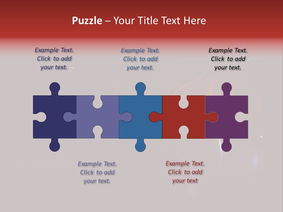 Graphic Pattern Treasure PowerPoint Template