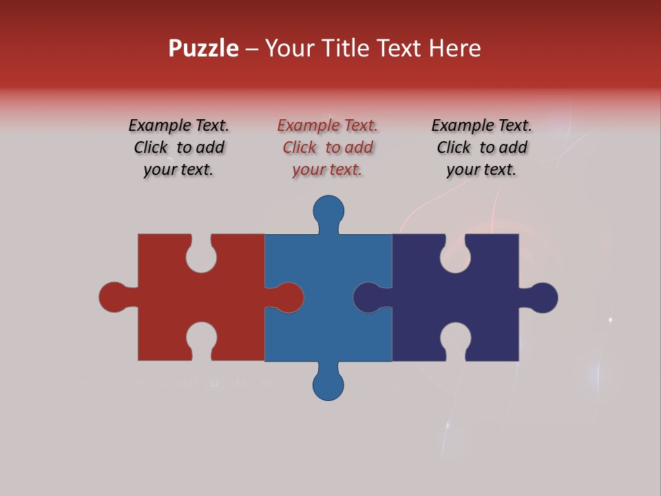 Graphic Pattern Treasure PowerPoint Template