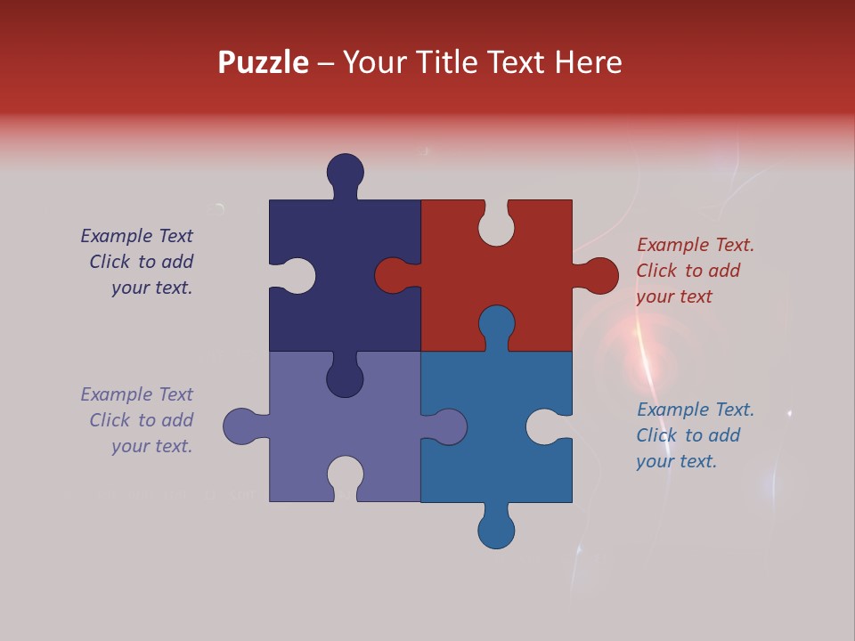 Graphic Pattern Treasure PowerPoint Template