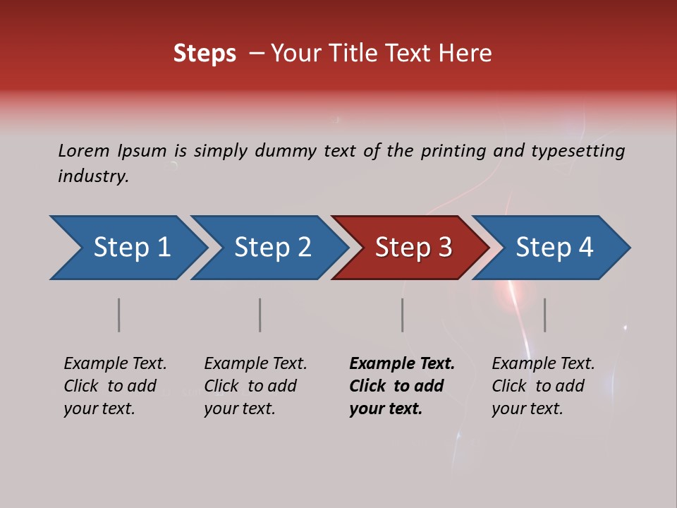 Graphic Pattern Treasure PowerPoint Template