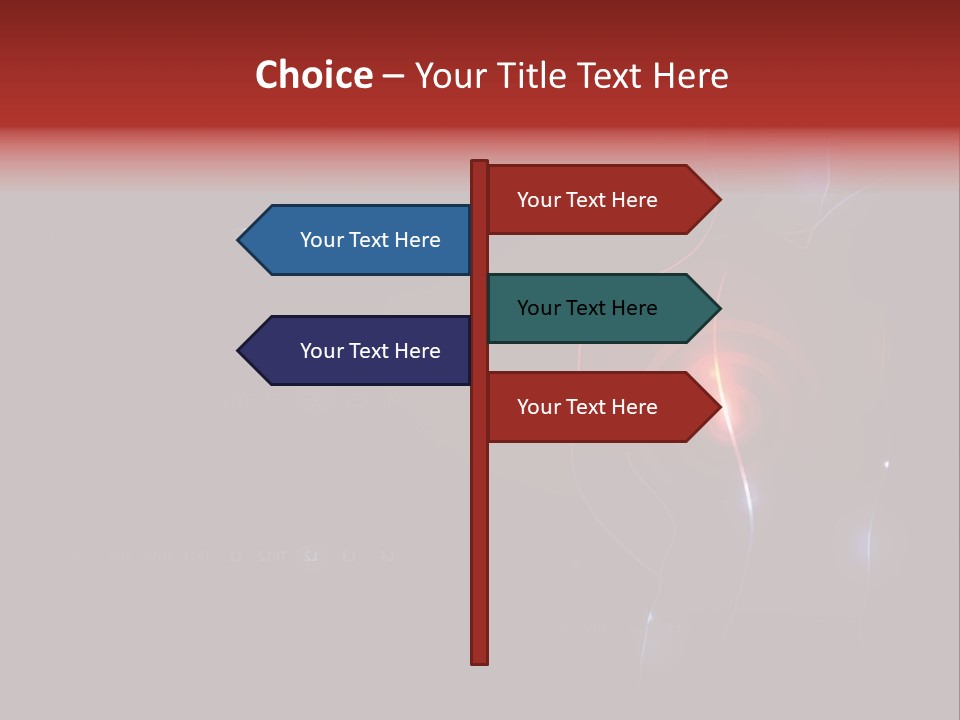Graphic Pattern Treasure PowerPoint Template