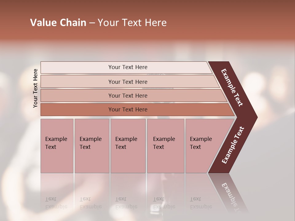 Convention Center Unrecognizable Person Microphone Stand PowerPoint Template