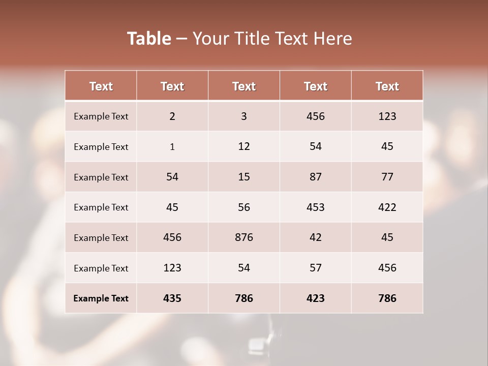 Convention Center Unrecognizable Person Microphone Stand PowerPoint Template