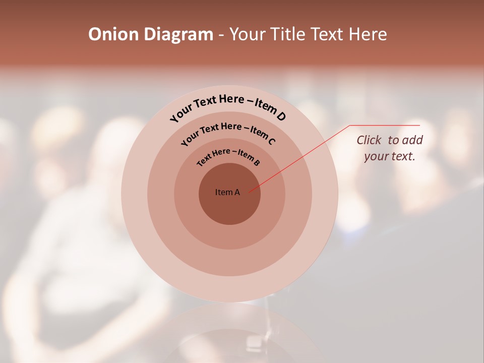 Convention Center Unrecognizable Person Microphone Stand PowerPoint Template