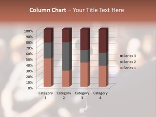 Convention Center Unrecognizable Person Microphone Stand PowerPoint Template