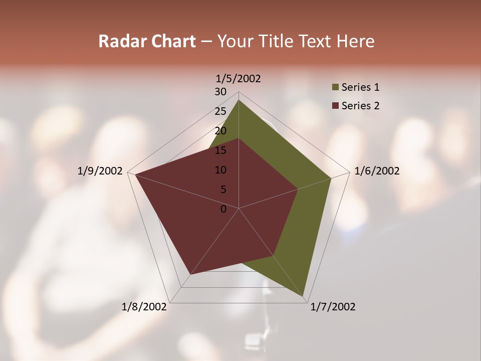 Convention Center Unrecognizable Person Microphone Stand PowerPoint Template