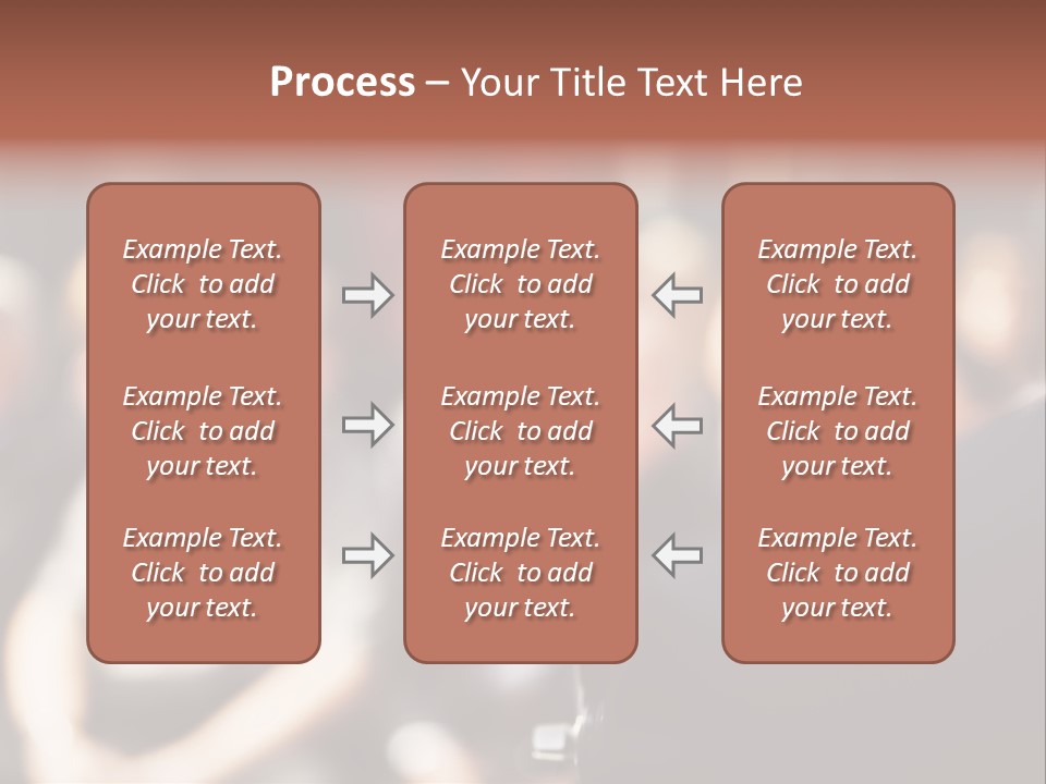 Convention Center Unrecognizable Person Microphone Stand PowerPoint Template