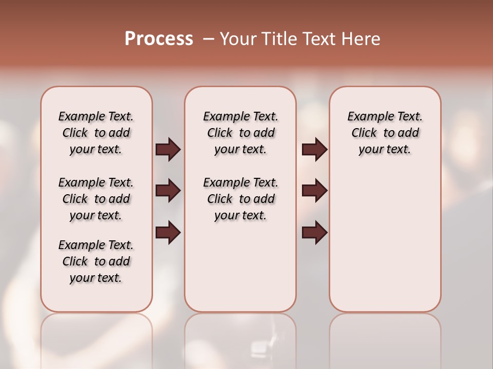 Convention Center Unrecognizable Person Microphone Stand PowerPoint Template