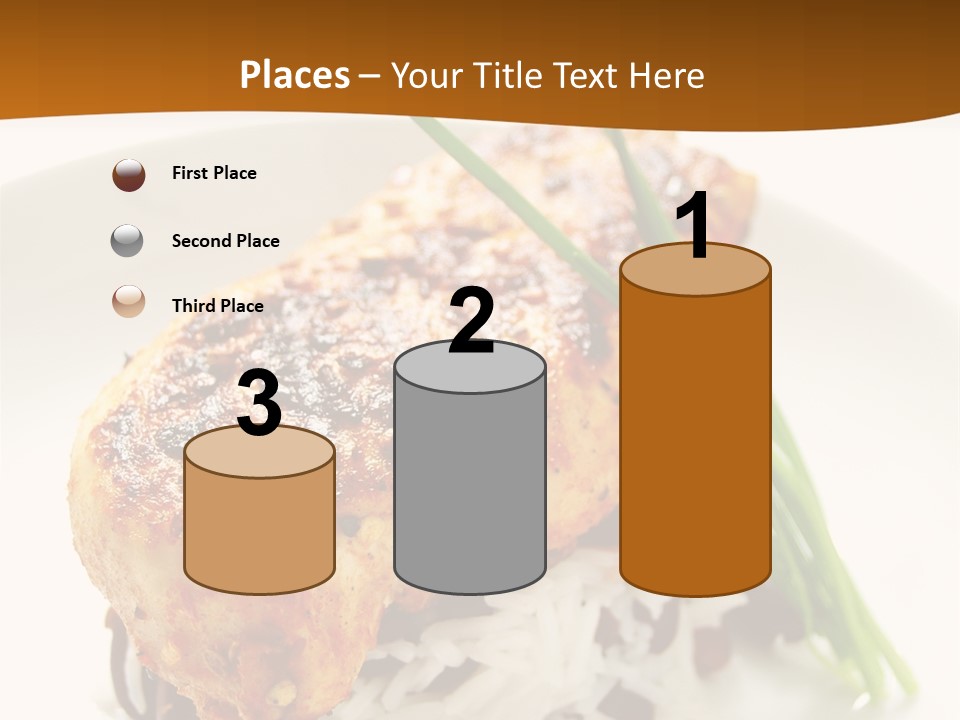 Salsa Traditional Chicken Leg PowerPoint Template