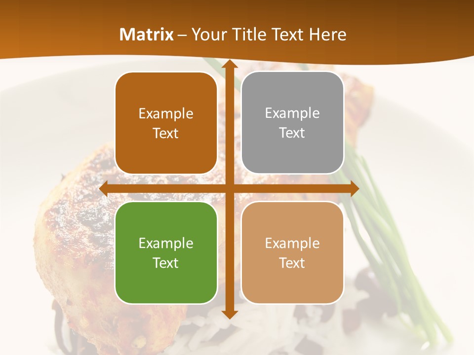 Salsa Traditional Chicken Leg PowerPoint Template