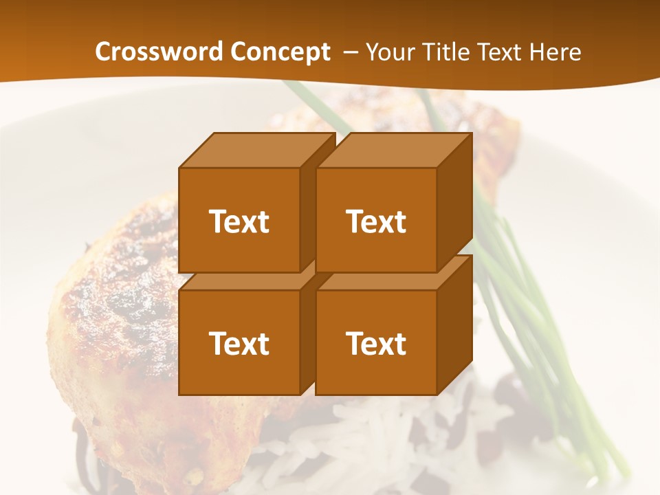 Salsa Traditional Chicken Leg PowerPoint Template