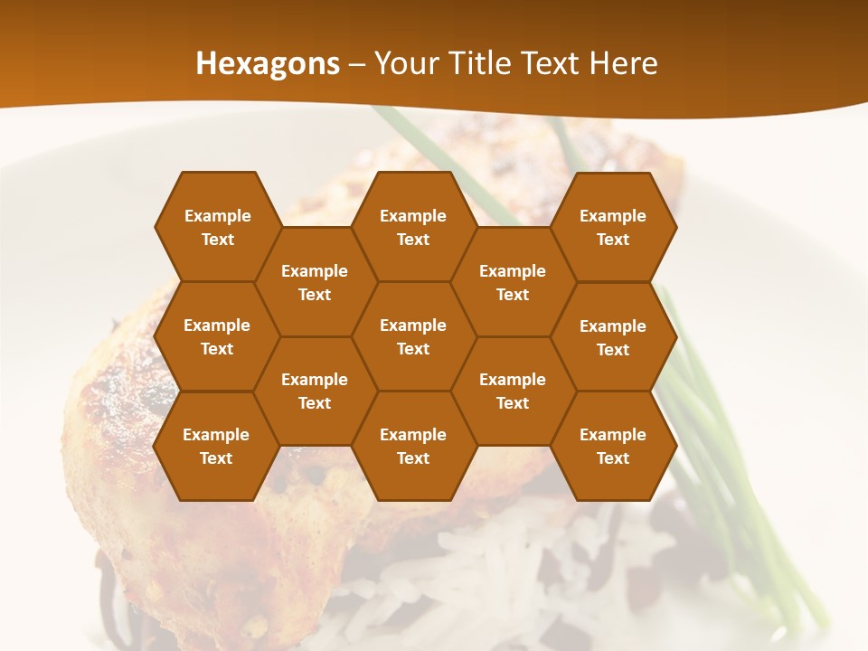 Salsa Traditional Chicken Leg PowerPoint Template