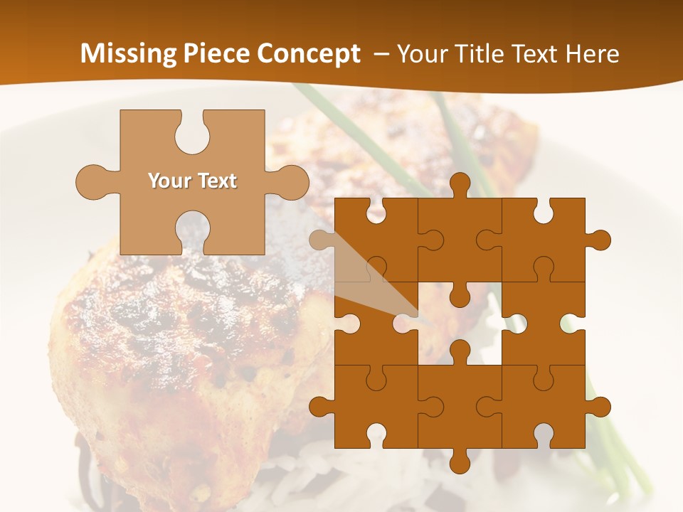 Salsa Traditional Chicken Leg PowerPoint Template