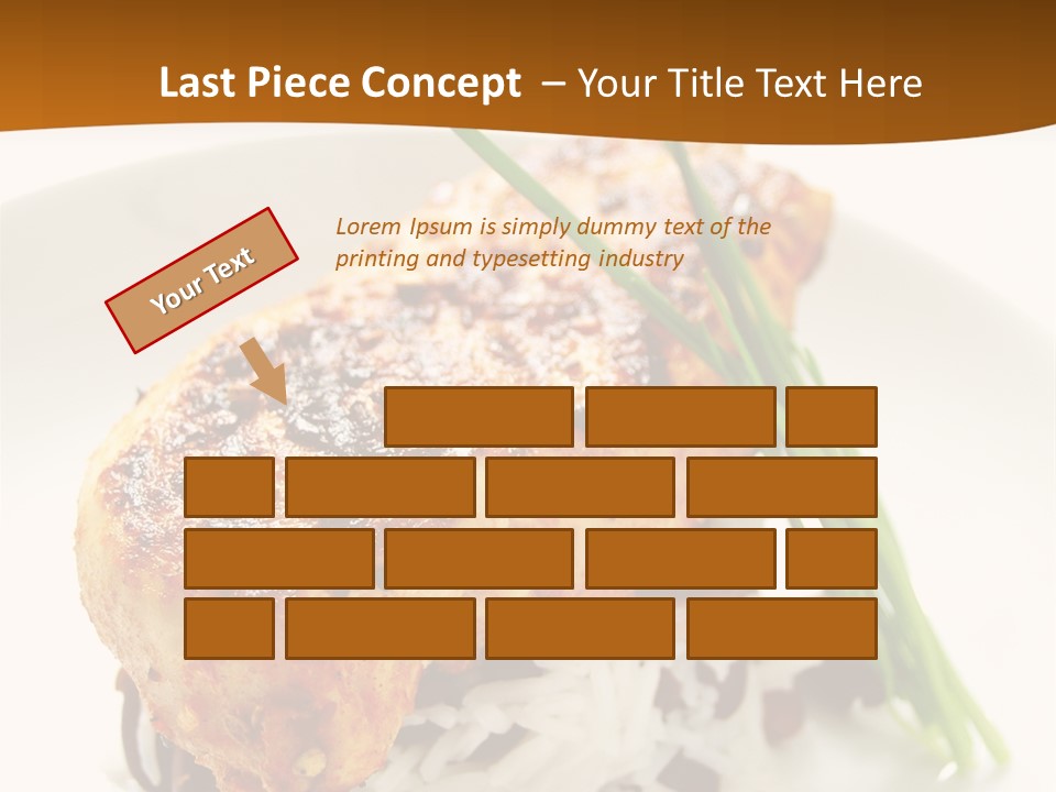 Salsa Traditional Chicken Leg PowerPoint Template