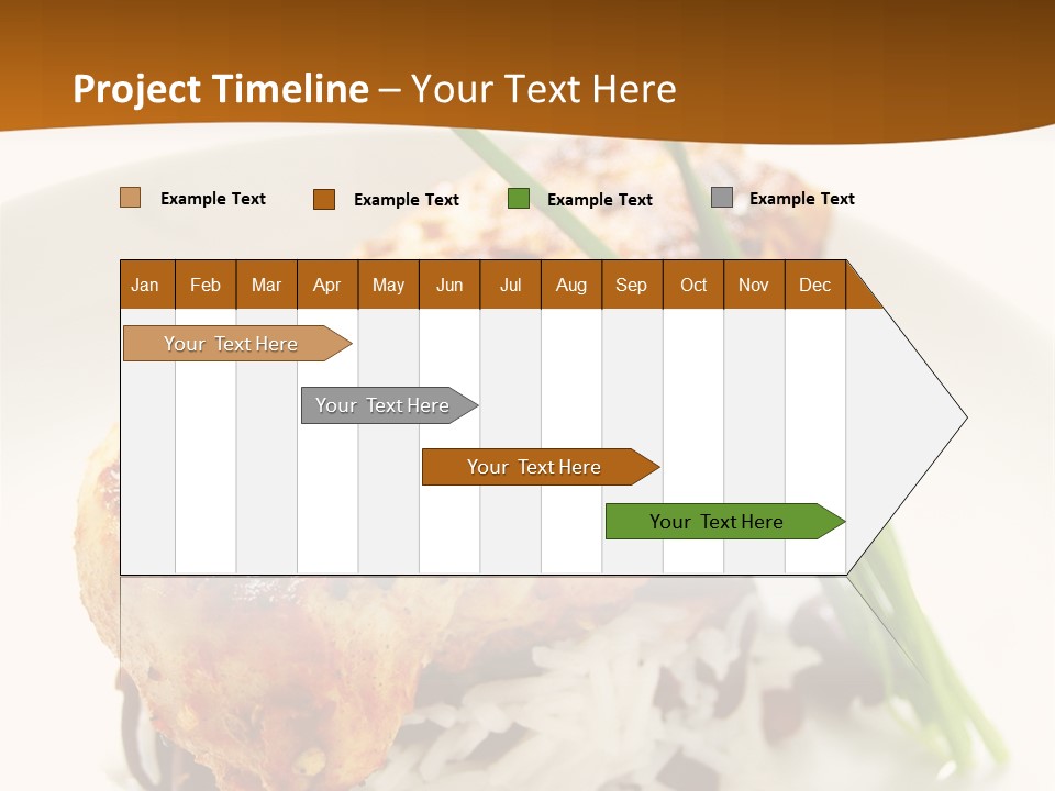 Salsa Traditional Chicken Leg PowerPoint Template