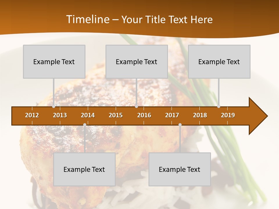 Salsa Traditional Chicken Leg PowerPoint Template