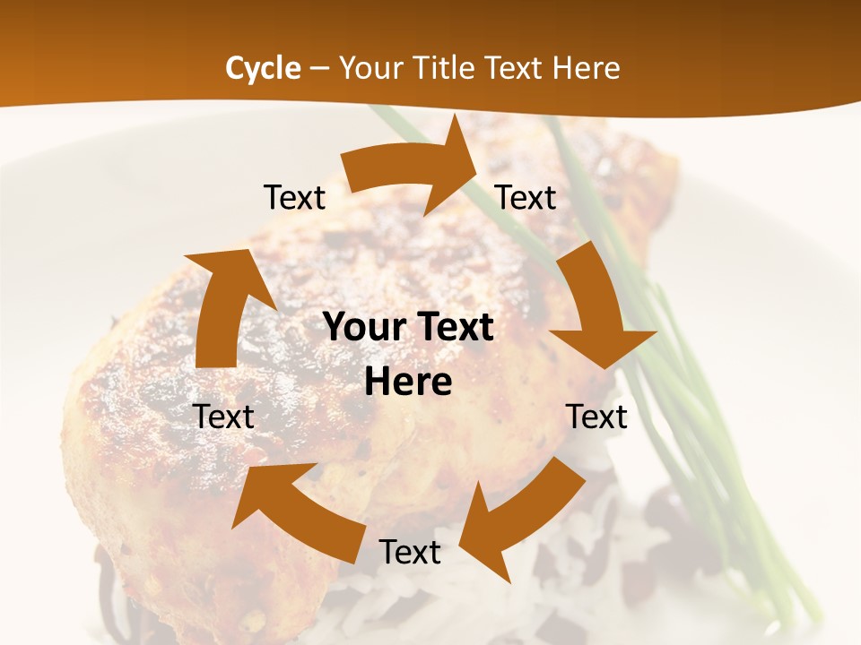 Salsa Traditional Chicken Leg PowerPoint Template