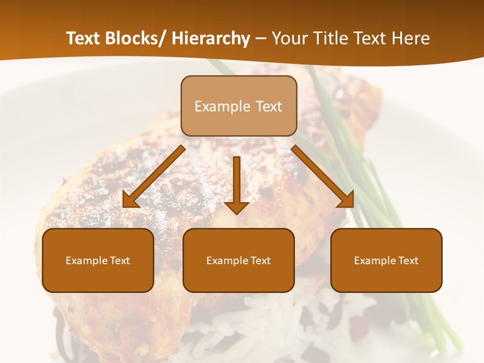 Salsa Traditional Chicken Leg PowerPoint Template