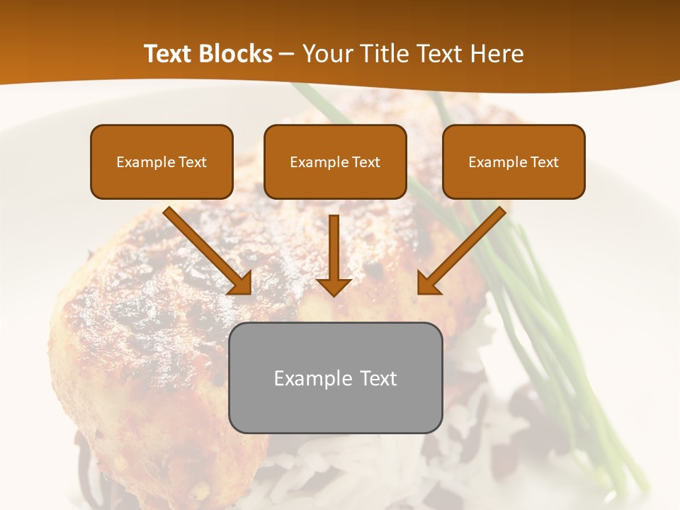 Salsa Traditional Chicken Leg PowerPoint Template