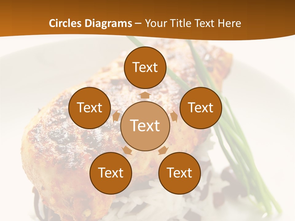 Salsa Traditional Chicken Leg PowerPoint Template