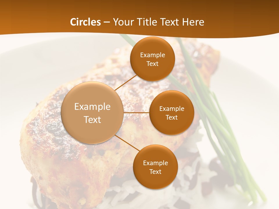 Salsa Traditional Chicken Leg PowerPoint Template