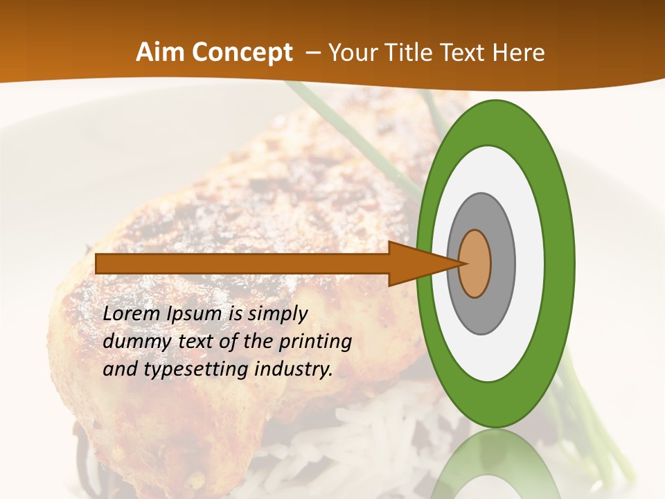 Salsa Traditional Chicken Leg PowerPoint Template