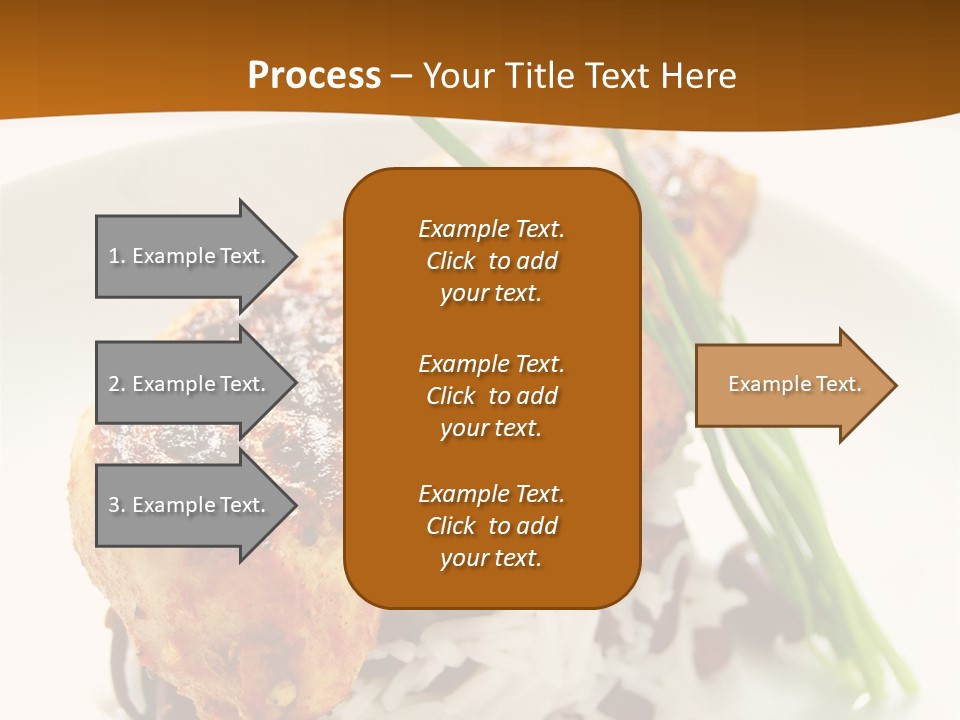 Salsa Traditional Chicken Leg PowerPoint Template