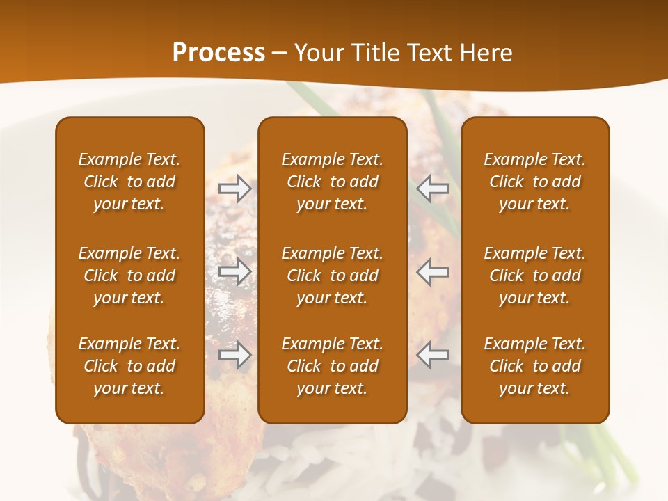 Salsa Traditional Chicken Leg PowerPoint Template