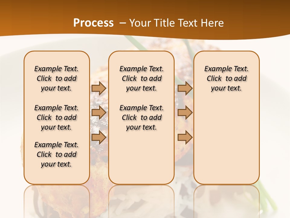 Salsa Traditional Chicken Leg PowerPoint Template