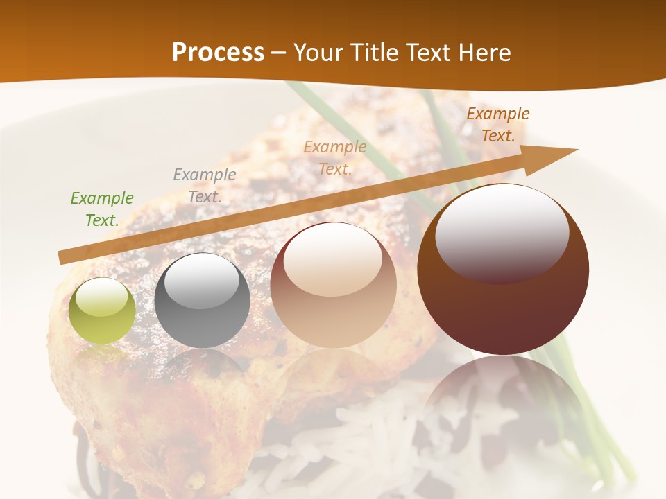 Salsa Traditional Chicken Leg PowerPoint Template