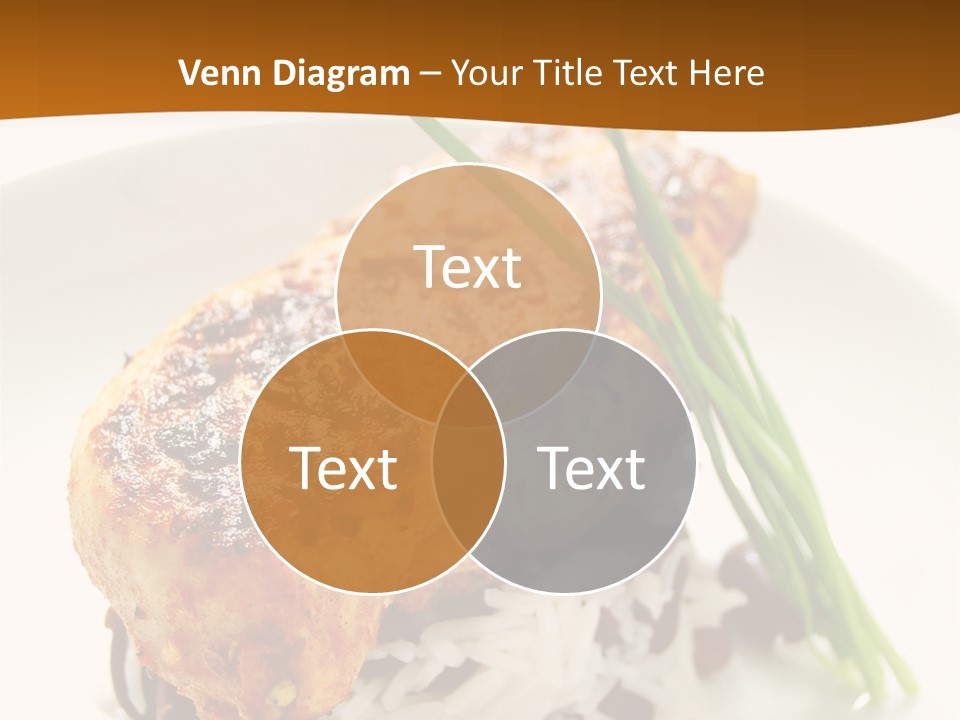 Salsa Traditional Chicken Leg PowerPoint Template