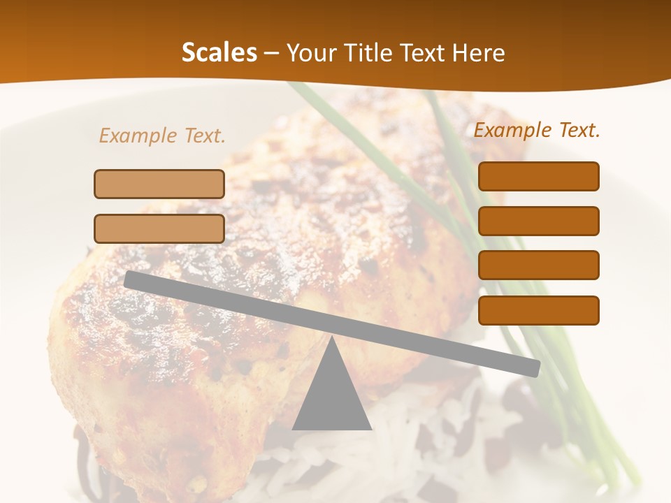 Salsa Traditional Chicken Leg PowerPoint Template