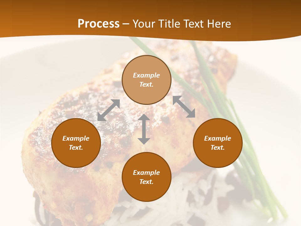 Salsa Traditional Chicken Leg PowerPoint Template