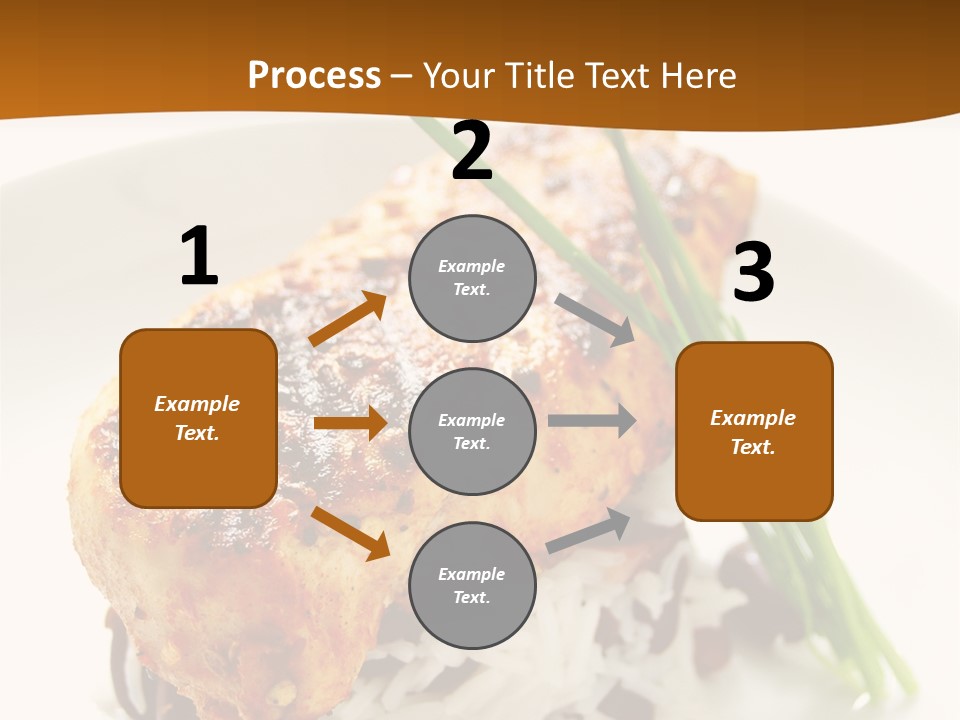 Salsa Traditional Chicken Leg PowerPoint Template