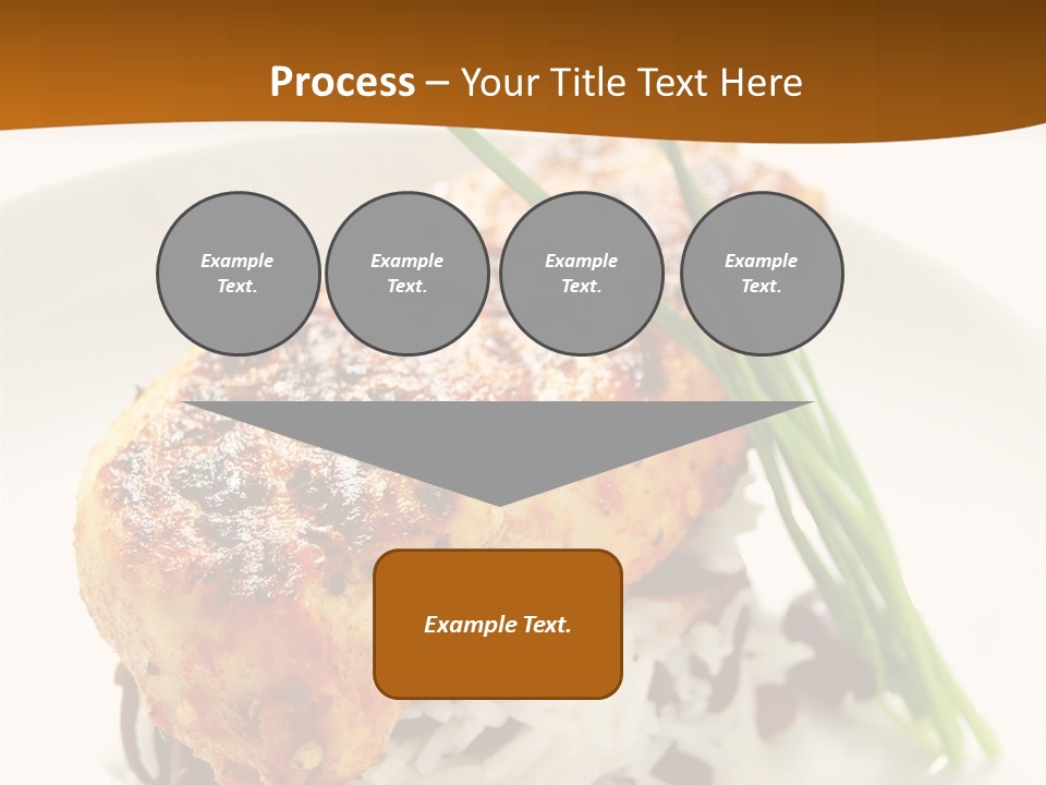 Salsa Traditional Chicken Leg PowerPoint Template