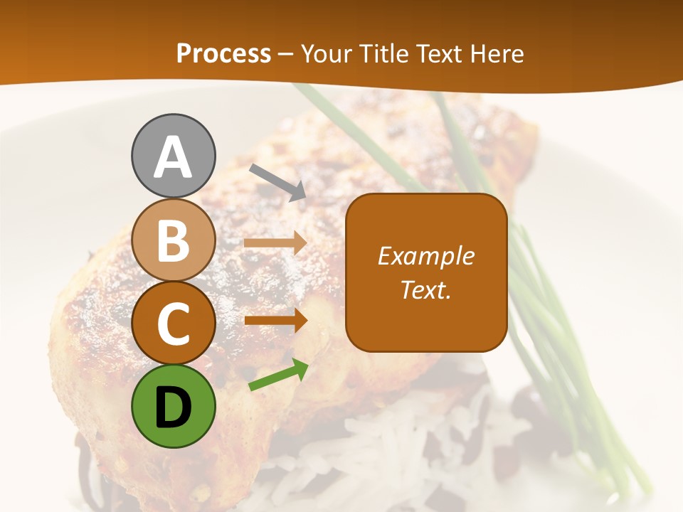 Salsa Traditional Chicken Leg PowerPoint Template