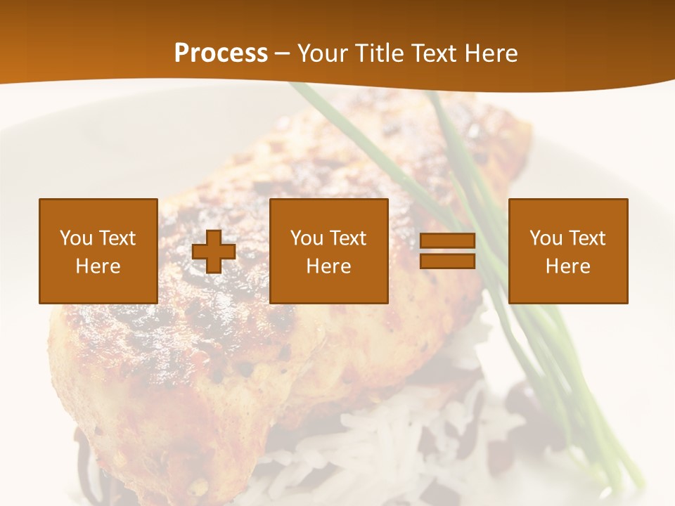 Salsa Traditional Chicken Leg PowerPoint Template