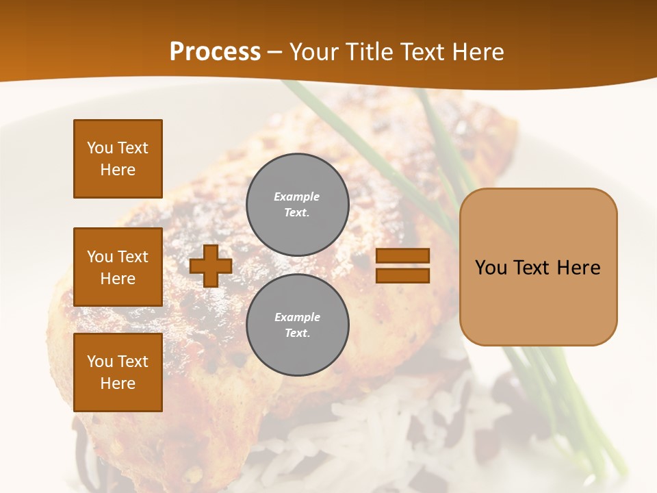 Salsa Traditional Chicken Leg PowerPoint Template