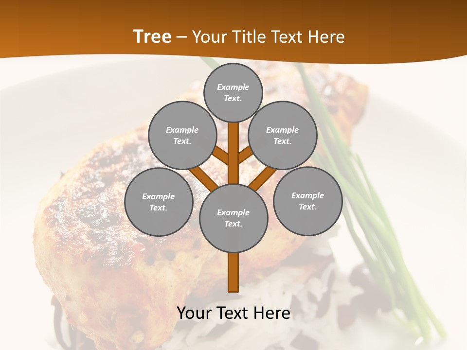 Salsa Traditional Chicken Leg PowerPoint Template